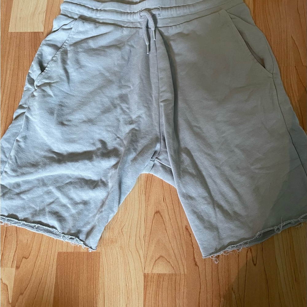Men's Gray Casual Shorts